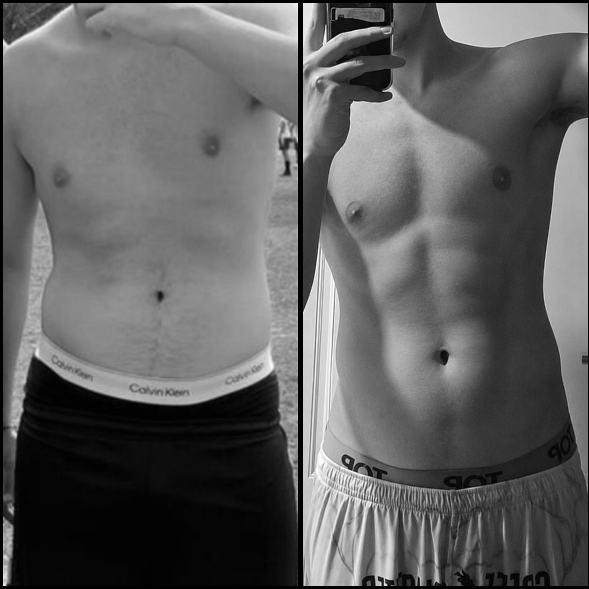 Antes y después de un alumno